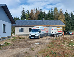 Zateplení bungalovu pomocí foukané izolace